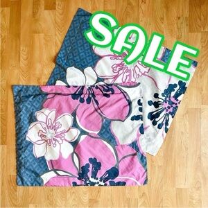 ‼️CLEARANCE SALE‼️ Mi Zone Purple, Blue and Grey Pillow Shams Set